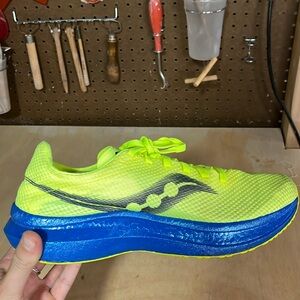 Saucony endorphin pro + Boston marathon limited edition.